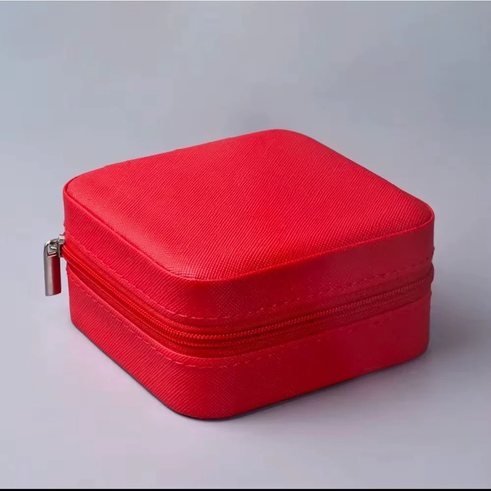 Jewelry travel organizer- Red - Picture 1 of 7